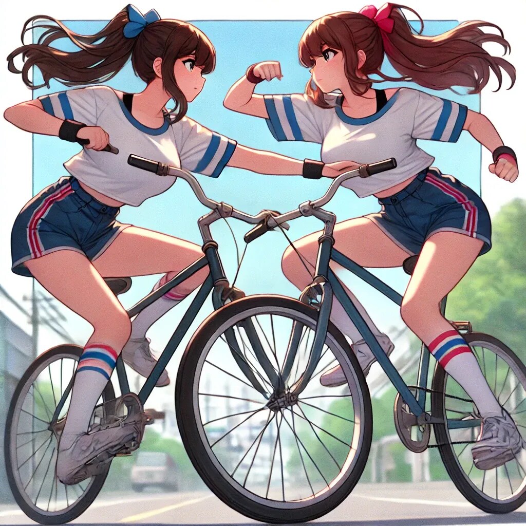 自転車バトルレース