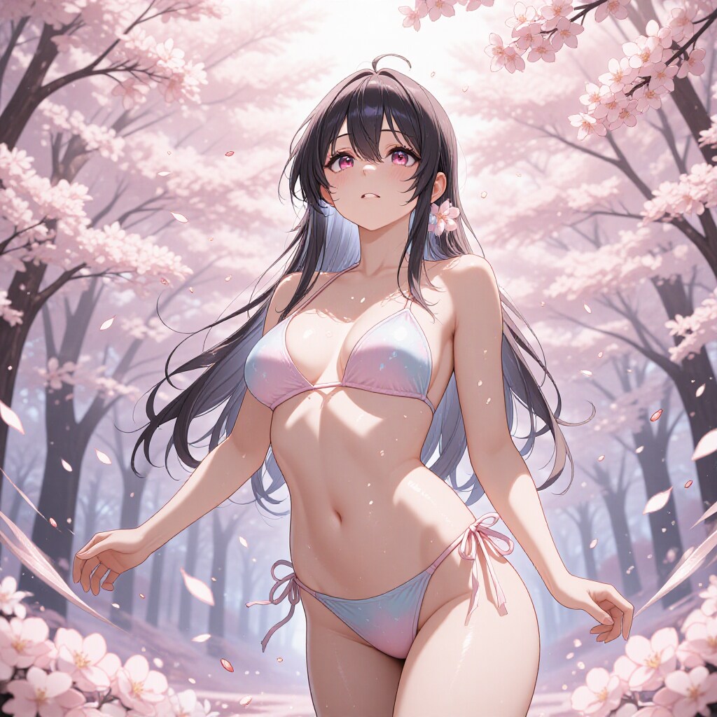 桜舞う、はじまりのビキニ