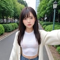 ノーブラ散歩配信女子 2枚目