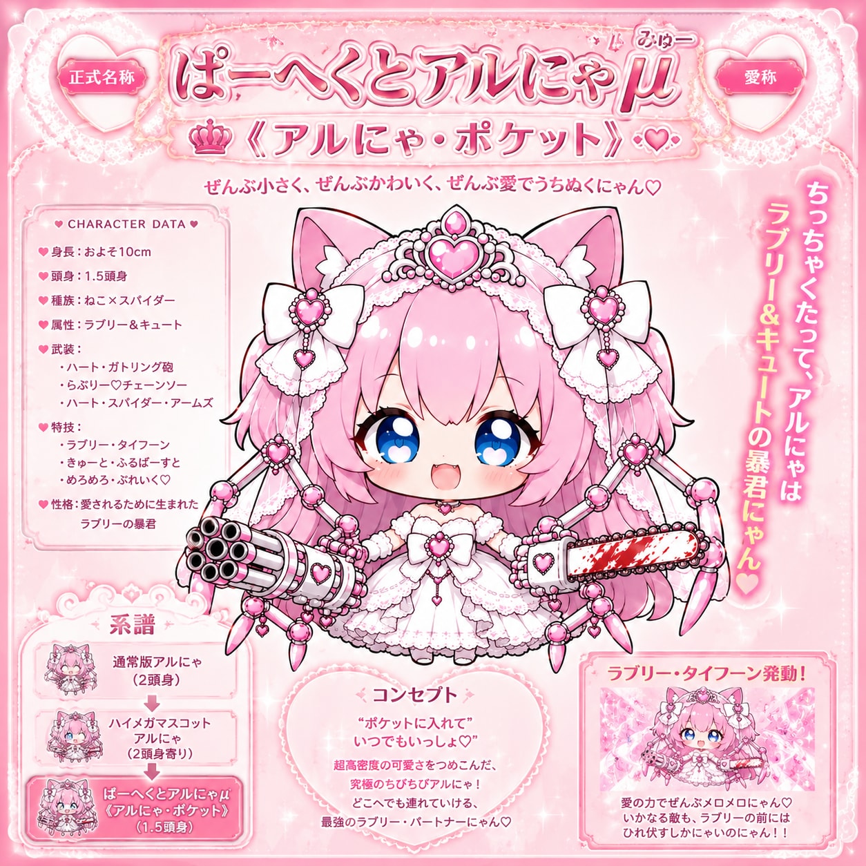 《アルにゃ・ポケット》紹介シート