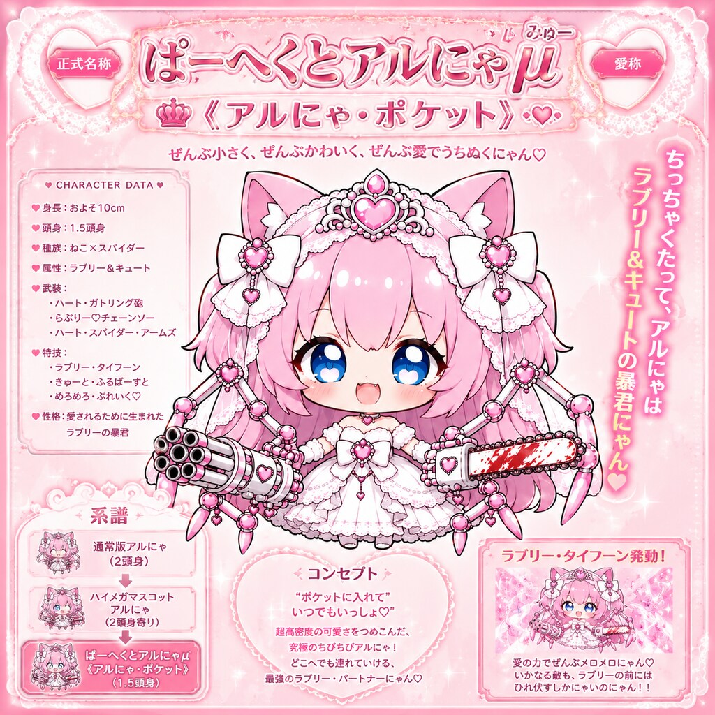 《アルにゃ・ポケット》紹介シート