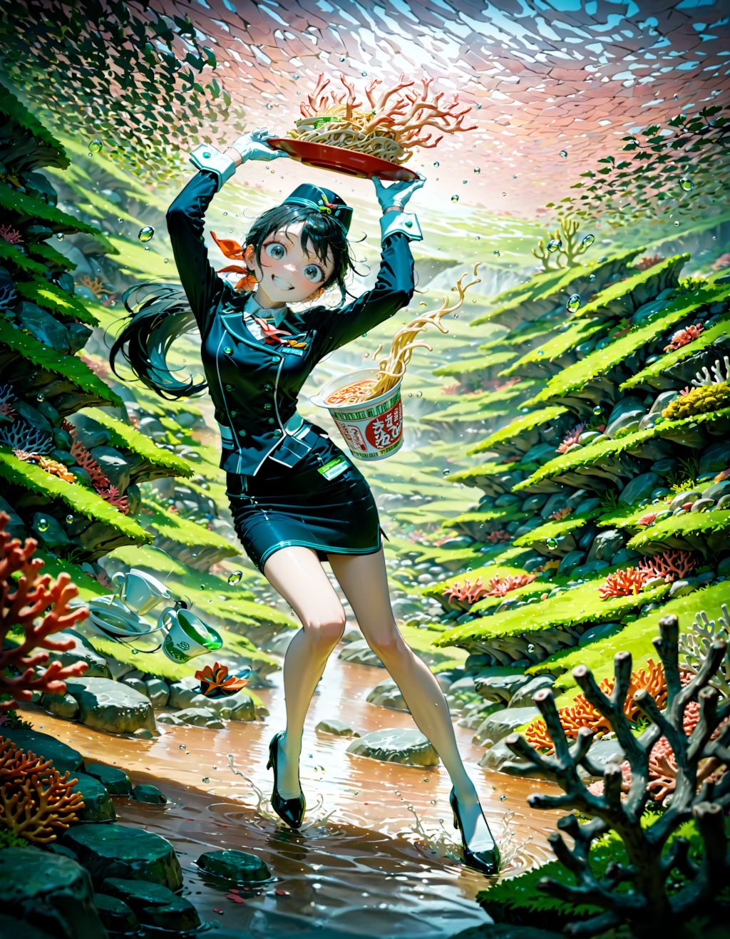 今日は珊瑚の日。スチュワーデスの日。安藤百福の日　その３