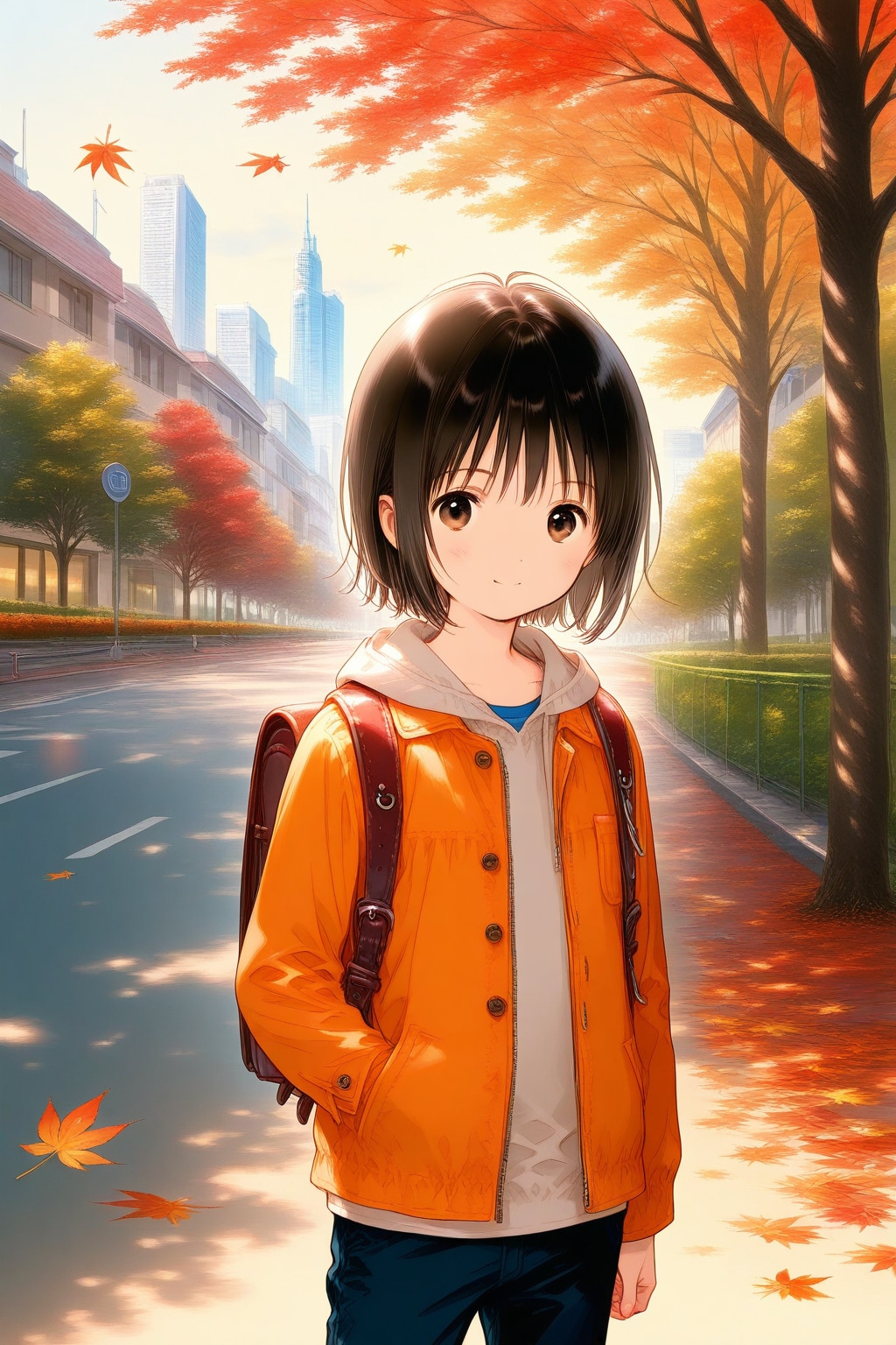 秋の小学生 11歳