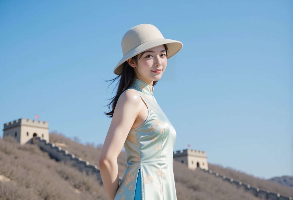 砂漠と万里の長城