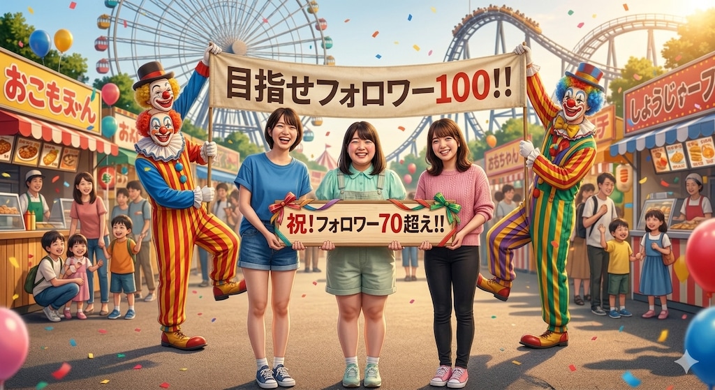 祝！フォロワー70超え！
