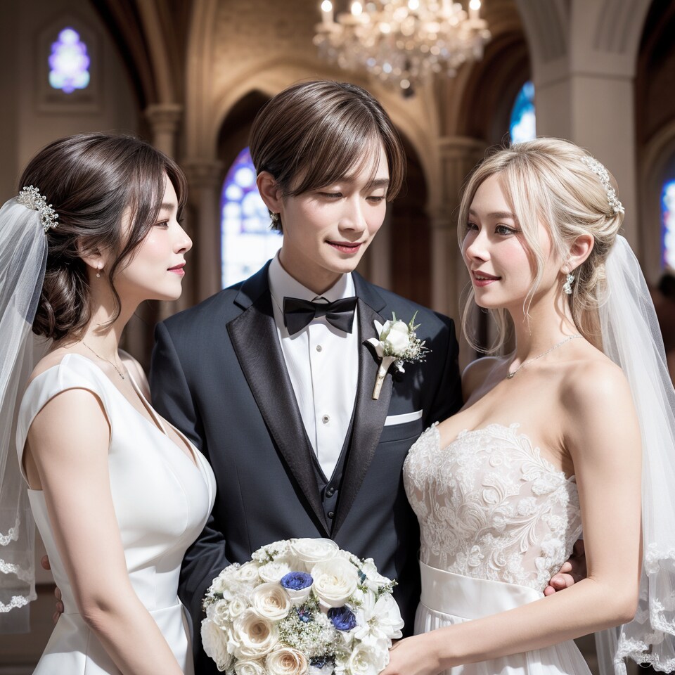 「どっちが花嫁なん？」「はい？」