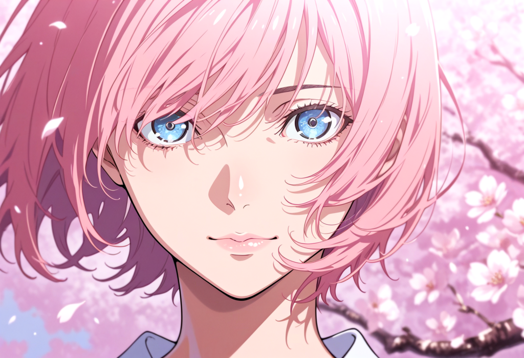 Gazing Under the Cherry Tree