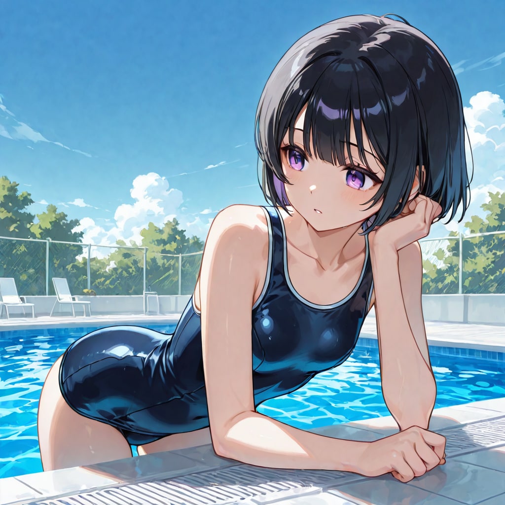 プールサイド
