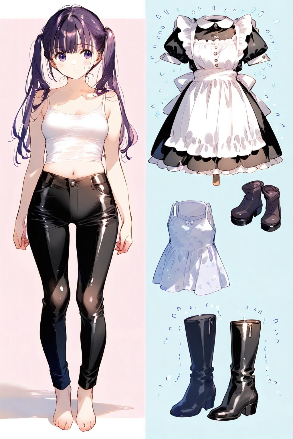 絵梨奈ちゃんを着せ替え人形にしたら❗️