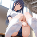 青髪の美少女には… 4枚目
