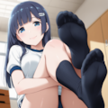 青髪の美少女には… 2枚目