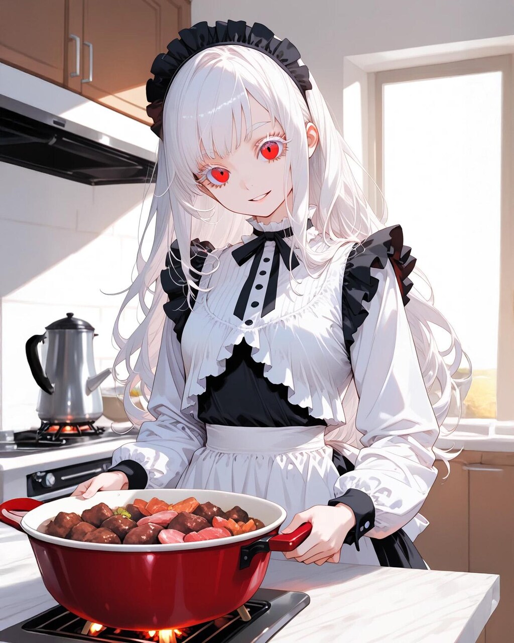 「今日はお肉料理です」