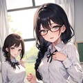 眼鏡っ子 3枚目