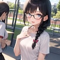 眼鏡っ子 5枚目
