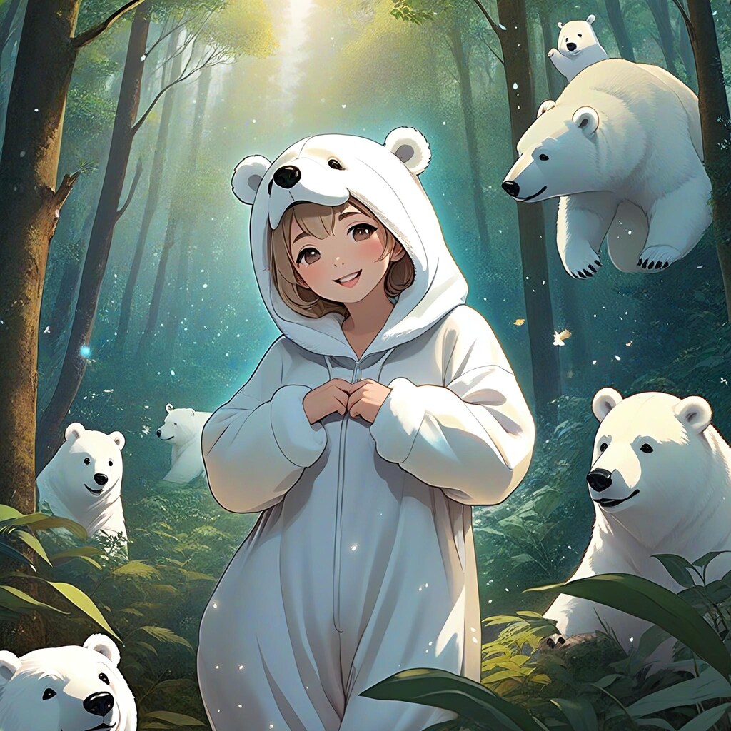 💓がおー シロクマだぞー(*^▽^*)