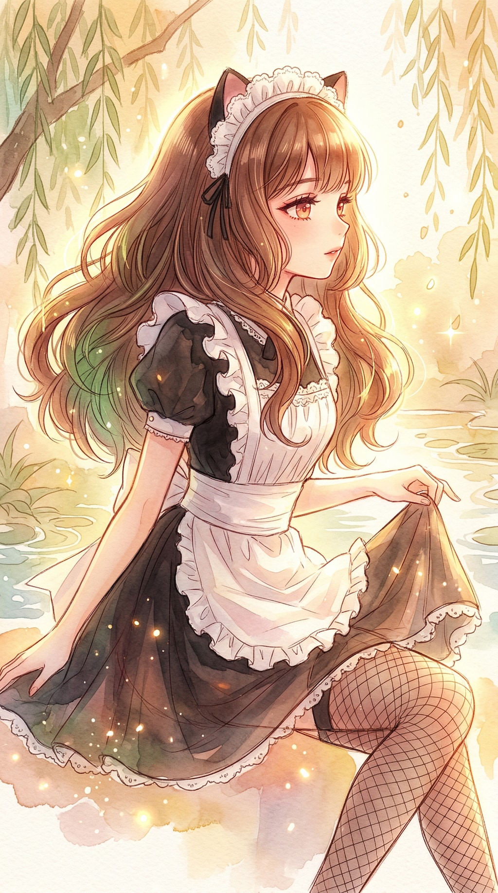 薄明に舞う黒薔薇の侍女