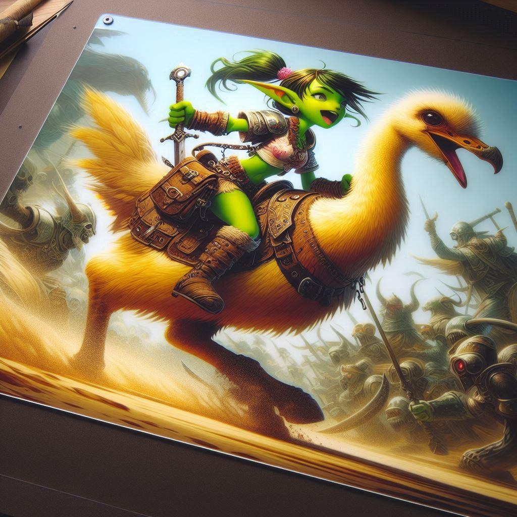 ゴブリンガール騎士