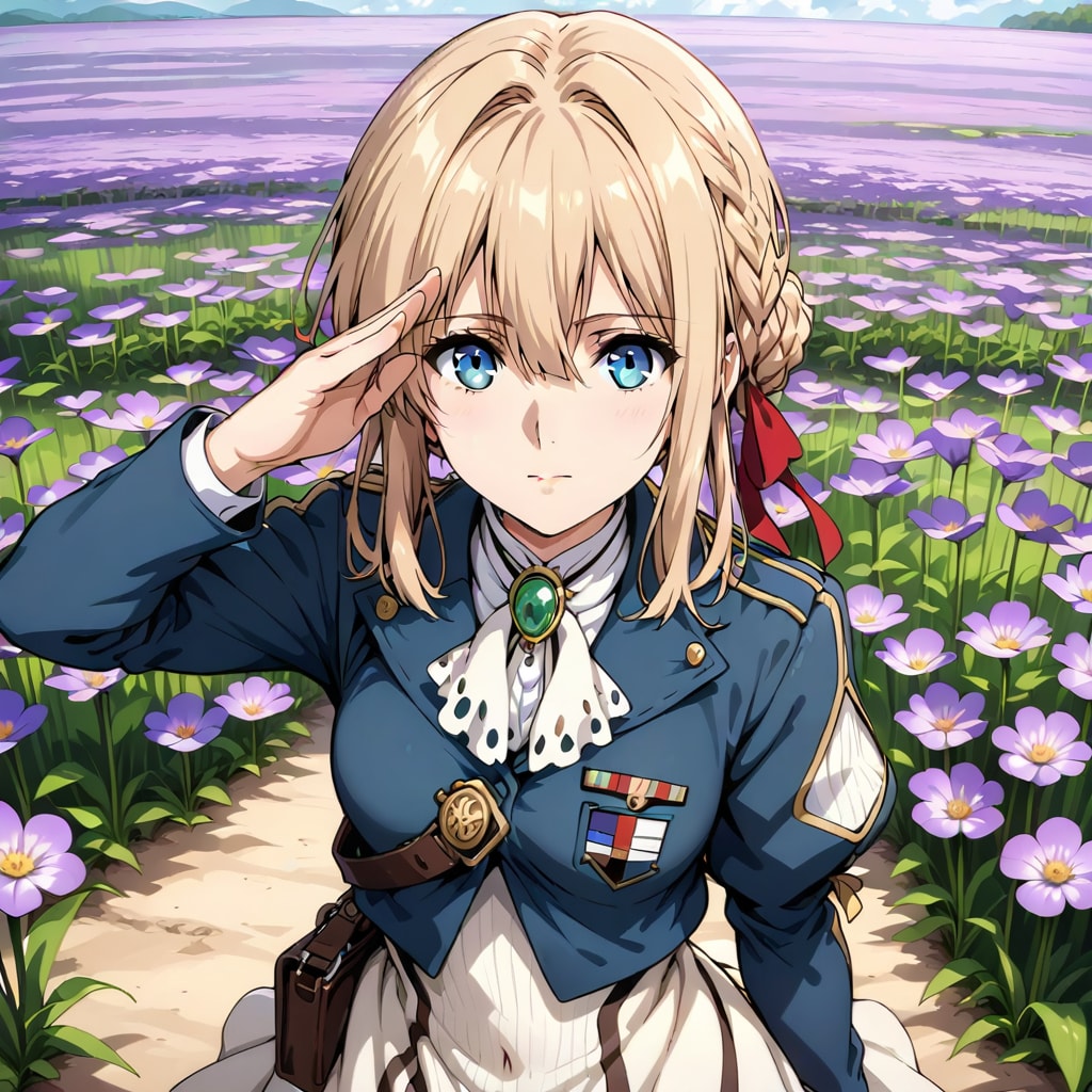 Violet Evergarden | の人気AIイラスト・グラビア