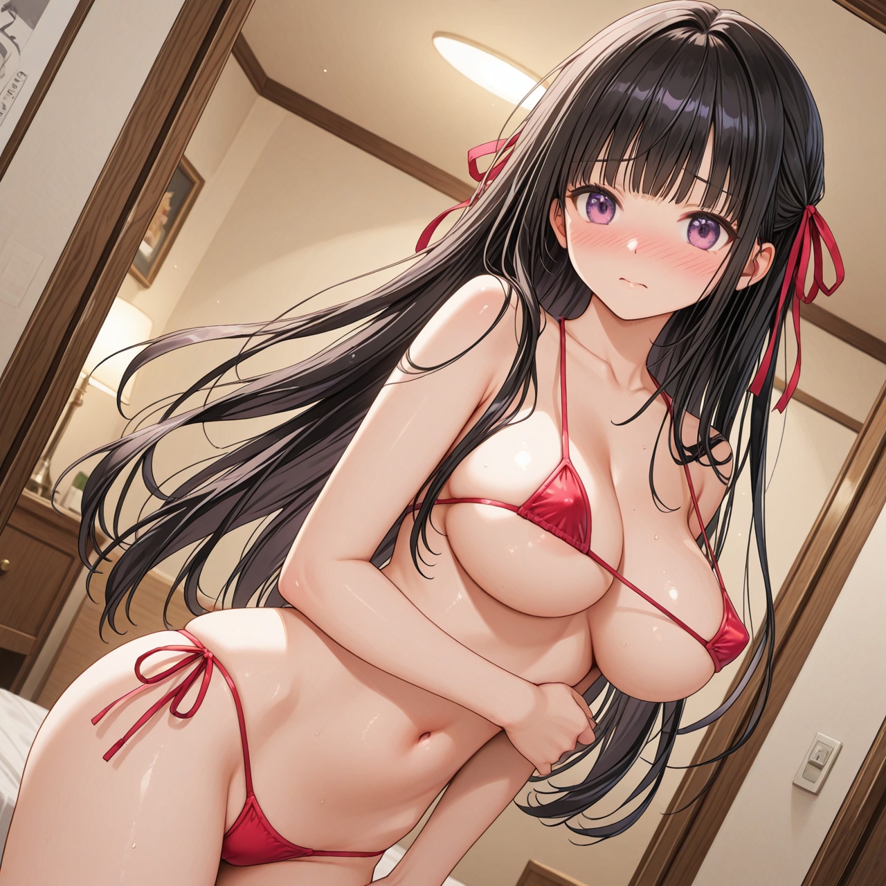 似合ってますか…?