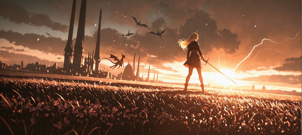 落日の残響と剣の誓い