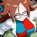 ボージャックにベアハッグされる21号 2枚目