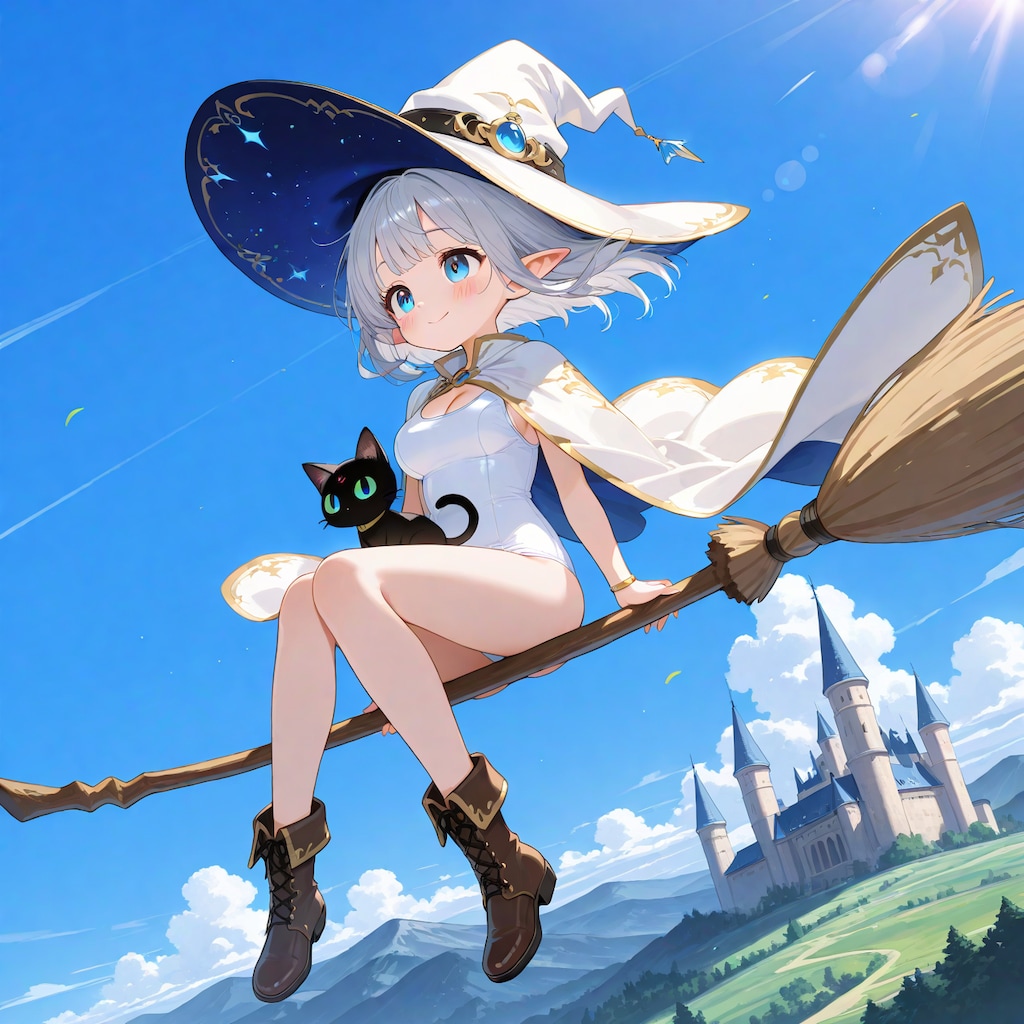 白スクまほうつかいの旅々