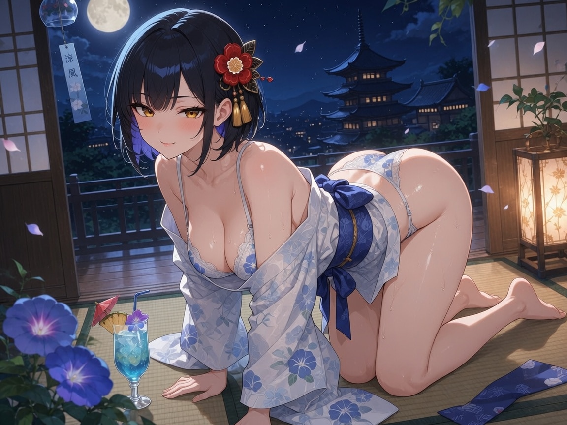 四つん這い