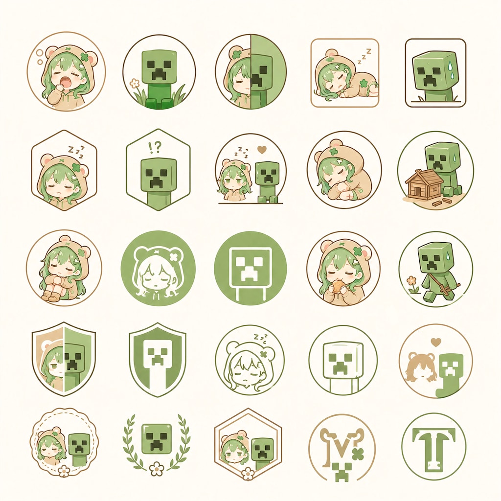 Sleepy Builder Emblems