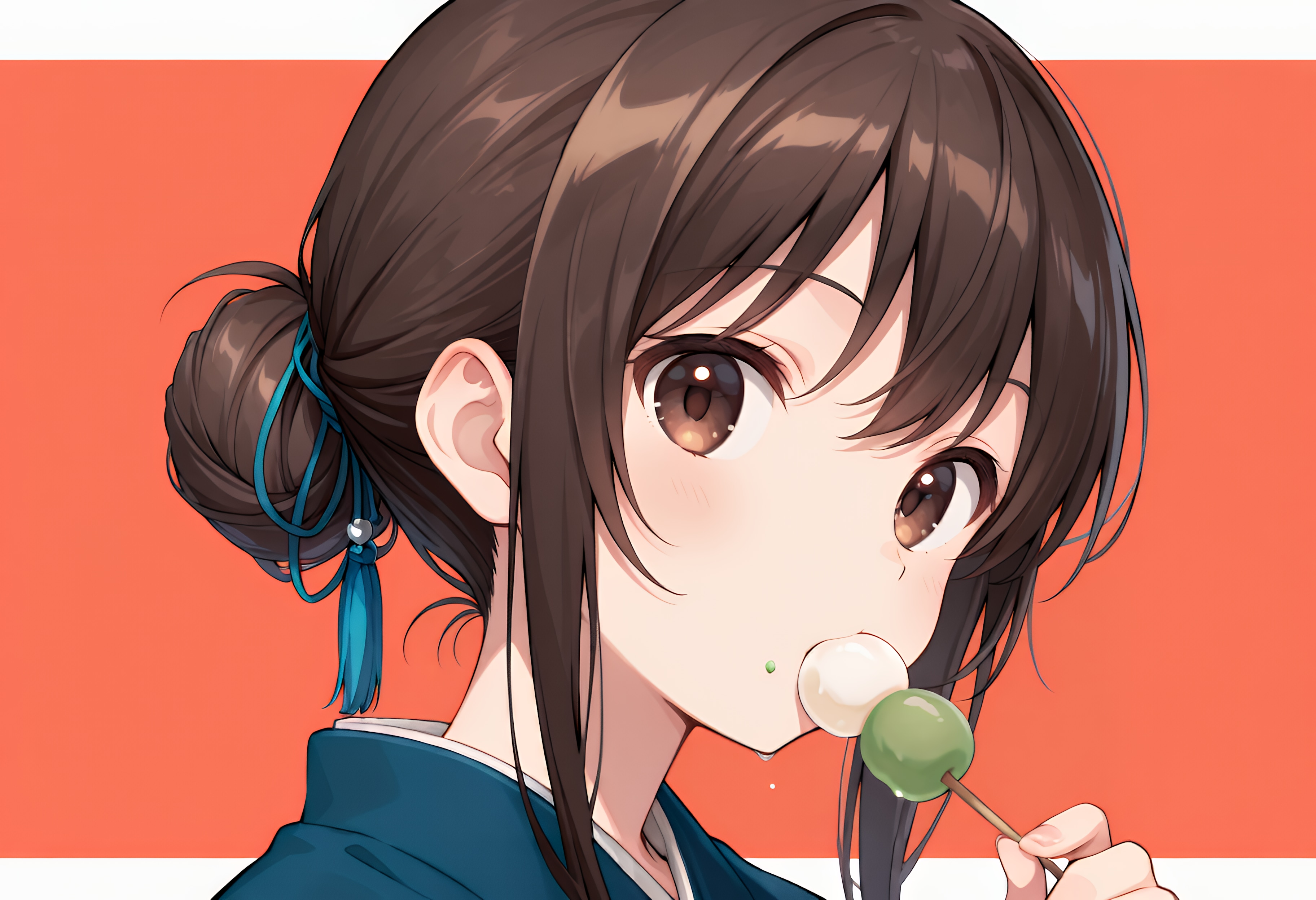 お団子ヘアとお団子