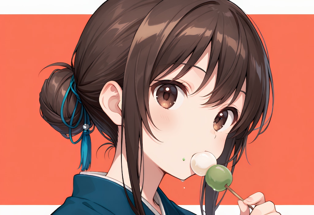 お団子ヘアとお団子
