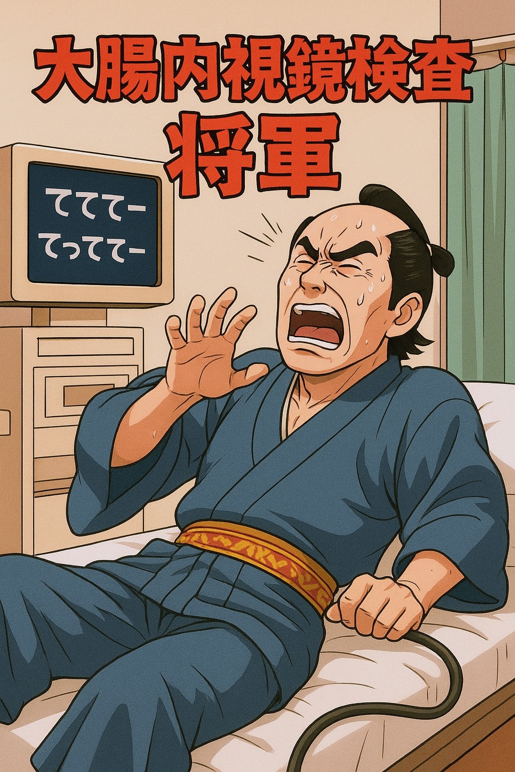 大腸内視鏡検査将軍・てててー、てってててー