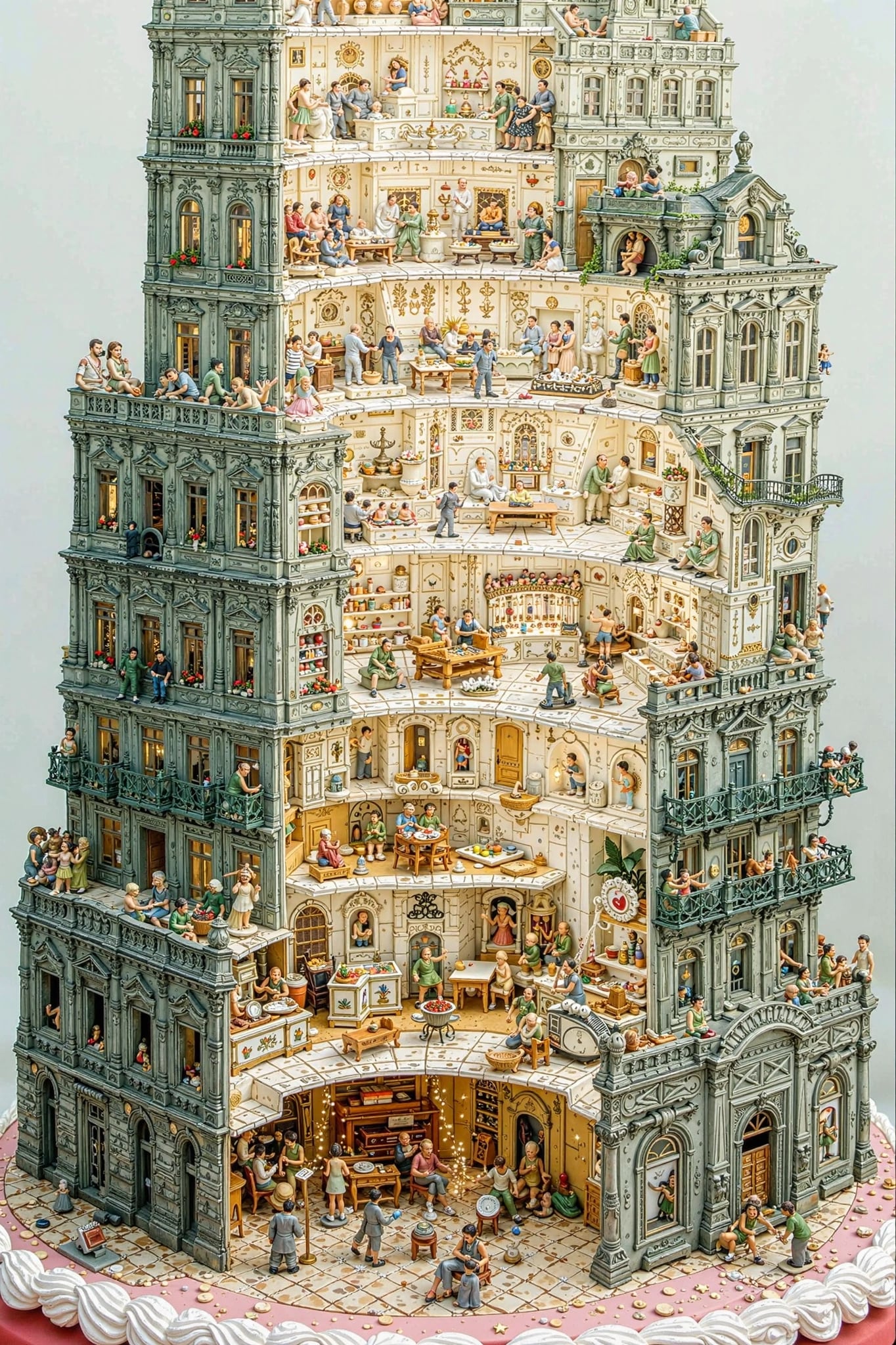 ミニチュアマンション | の人気AIイラスト・グラビア