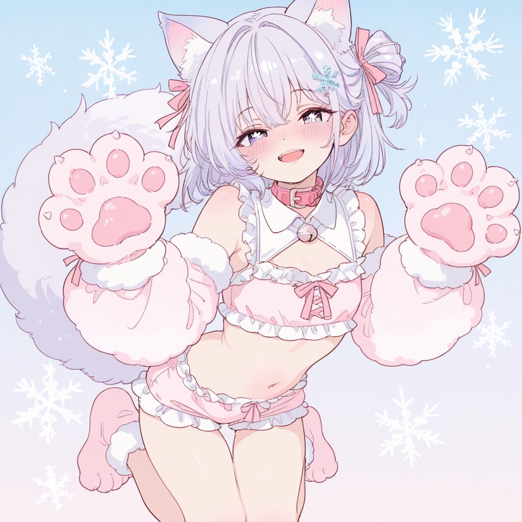 かわいいฅ(๑>ㅅ<๑)ฅ