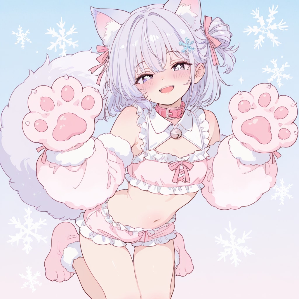 かわいいฅ(๑>ㅅ<๑)ฅ
