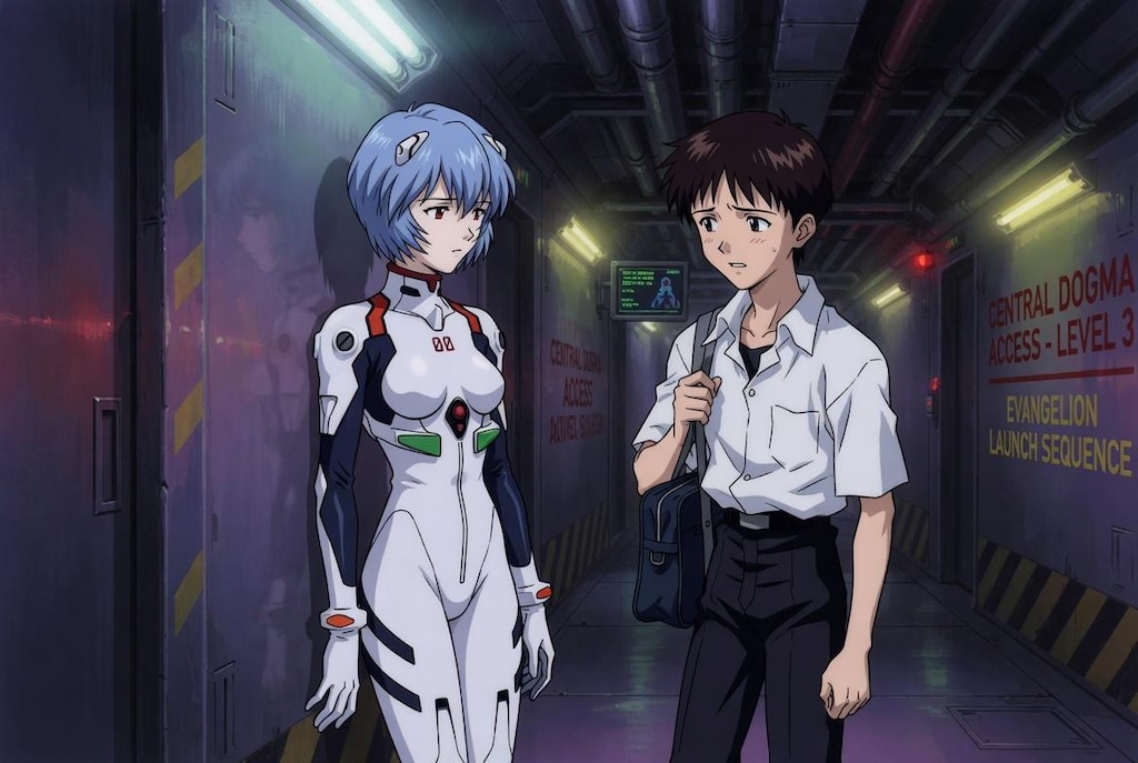 シンジとレイ