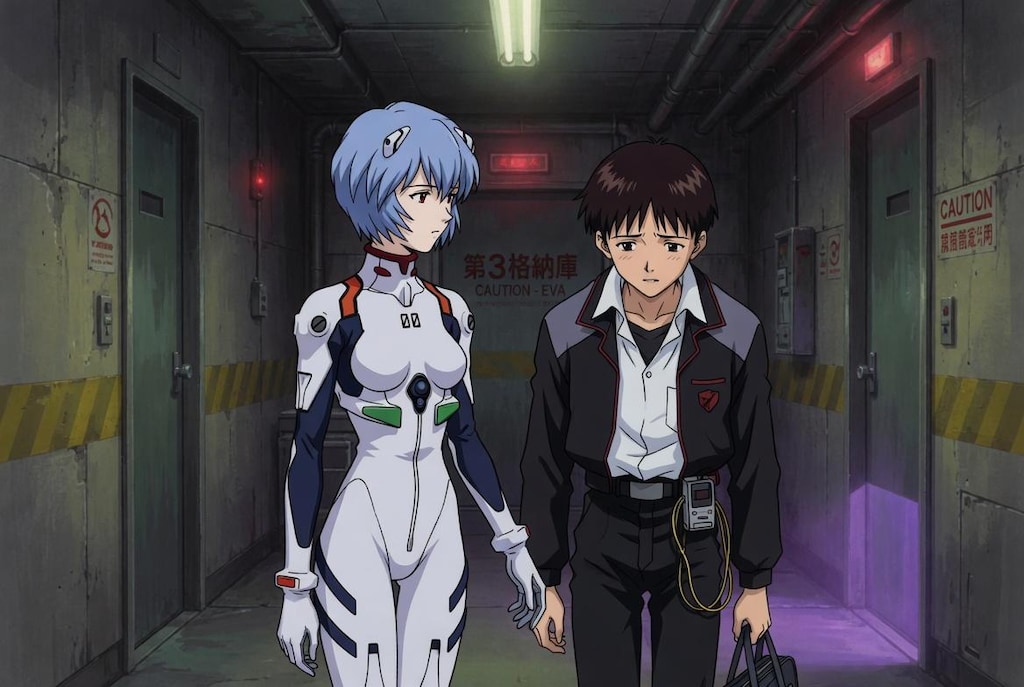 シンジとレイ
