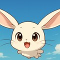 耳で空を飛ぶウサギ 2枚目