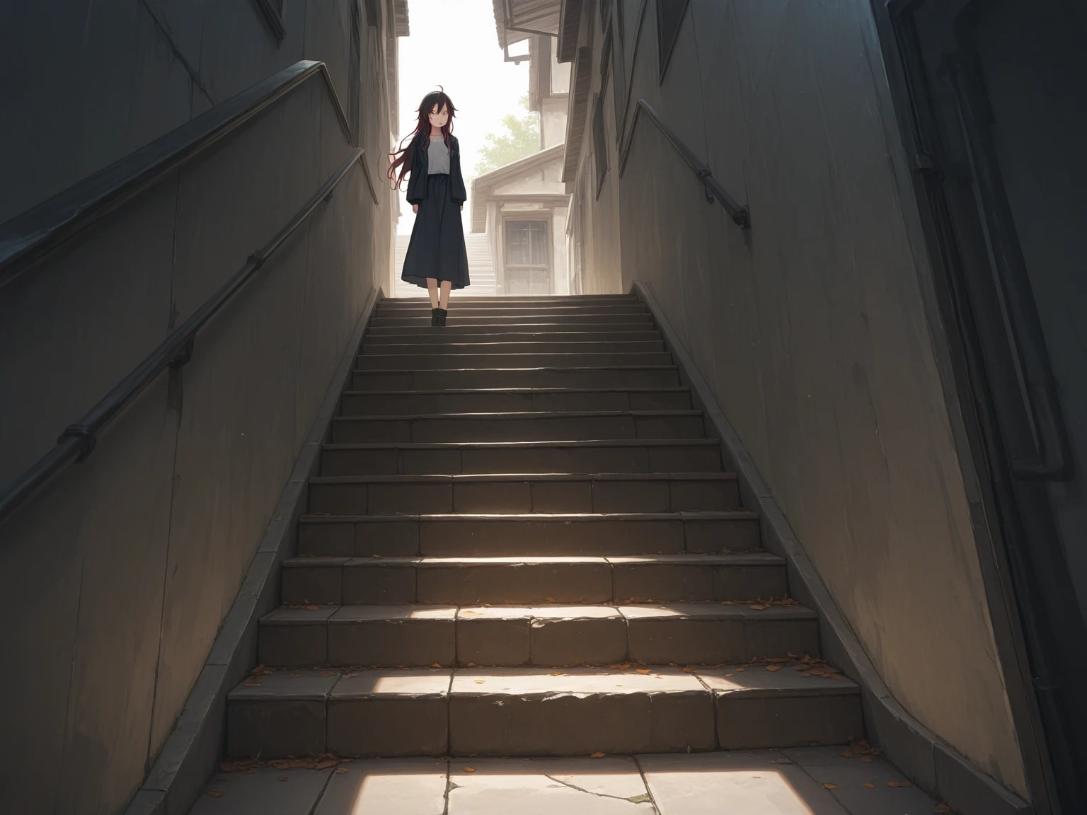 最後に階段を駆け上がったのはいつだ？ | の人気AIイラスト・グラビア