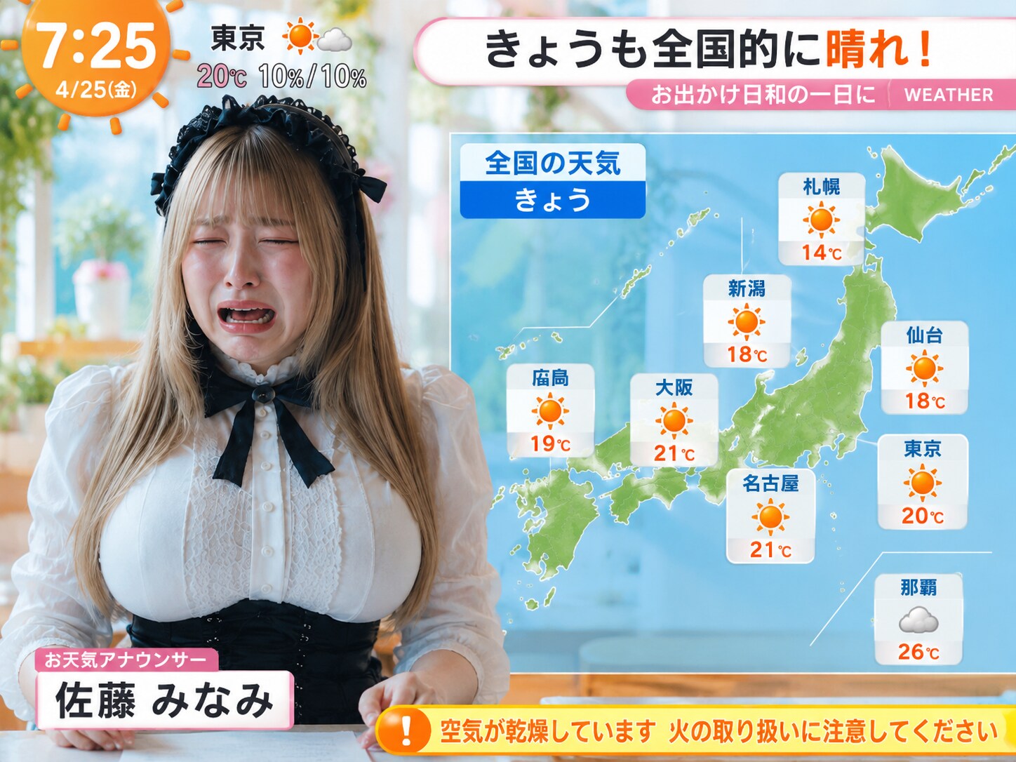 号泣天気予報、