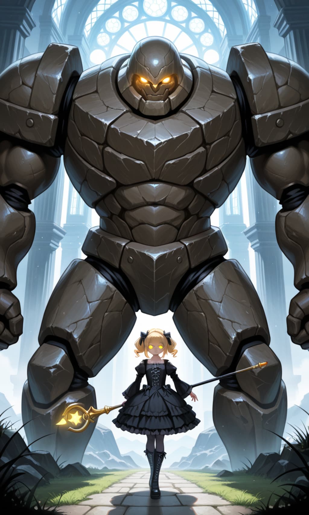 魔法少女とゴーレム