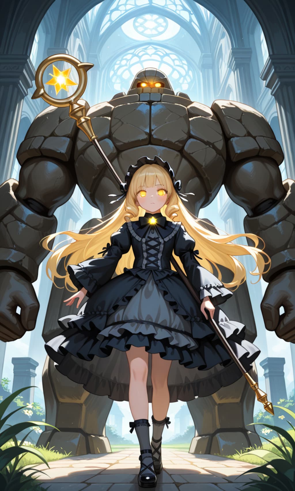 魔法少女とゴーレム