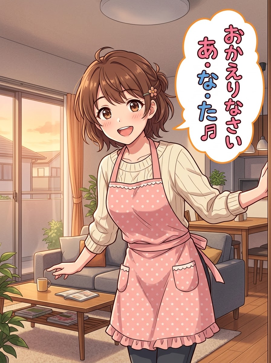 おかえりなさい あ・な・た♬ | の人気AIイラスト・グラビア