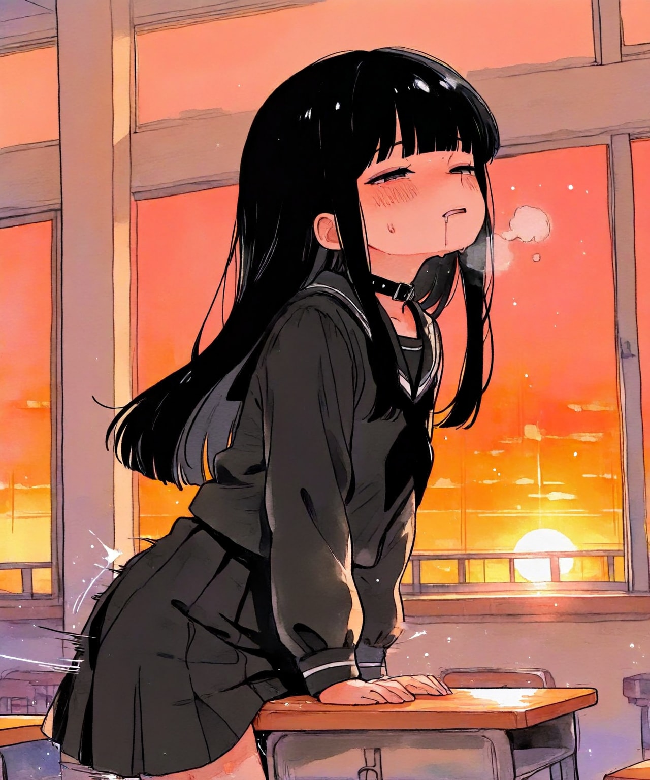 早く帰らないといけないのに・・・