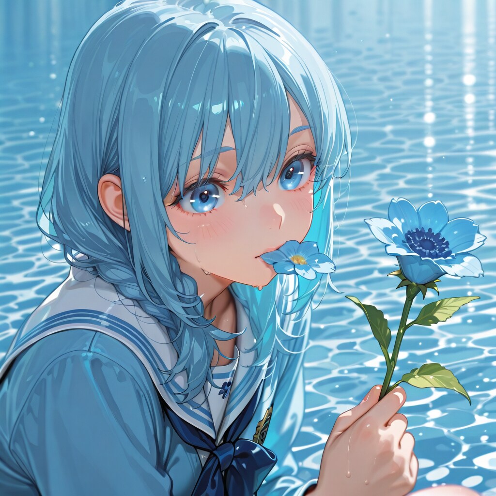 青き少女
