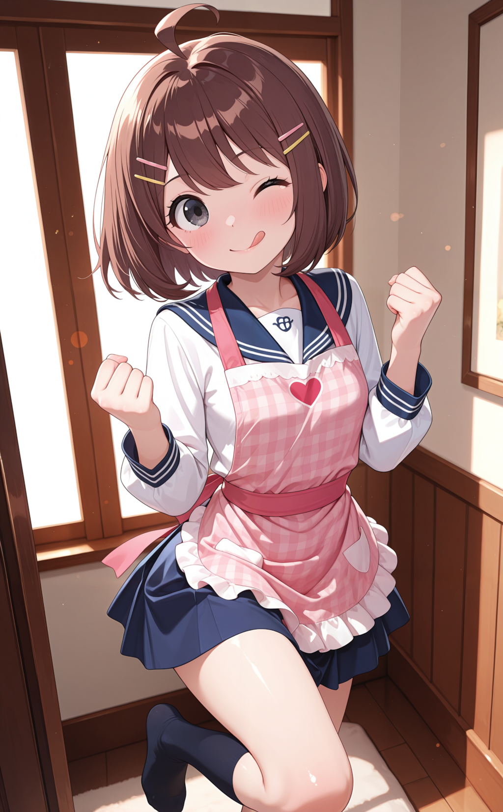 朝から元気な妹