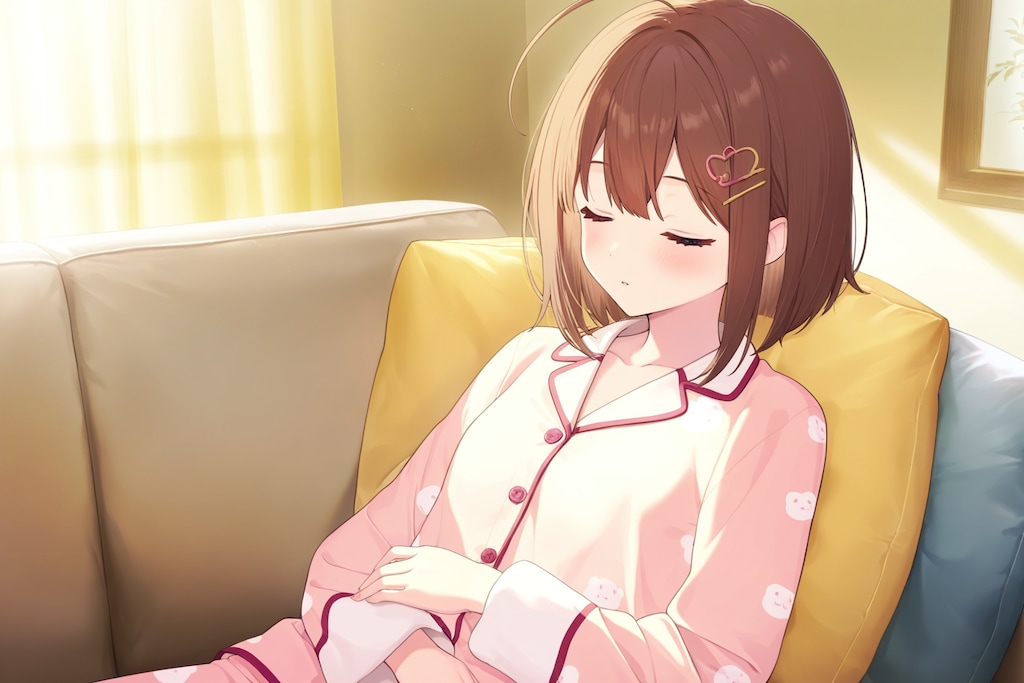 朝から元気な妹