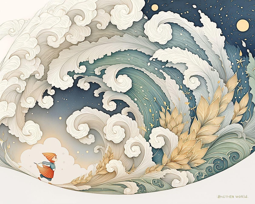 nijiに異世界をイラストにしてもらった