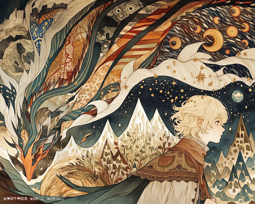 nijiに異世界をイラストにしてもらった