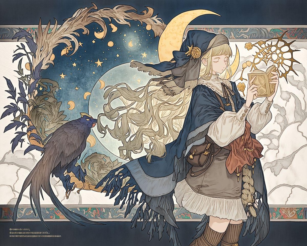 nijiに異世界をイラストにしてもらった