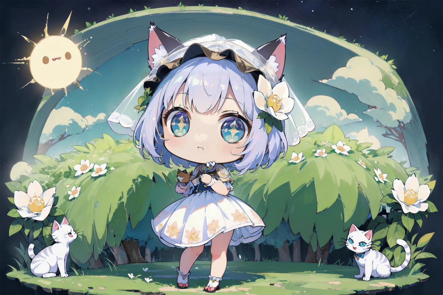ほのぼのケモ耳ちび子ちゃん